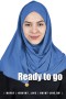 Хиджаб READY-TO-GO шик1(с чалмой) джинс,с монистой