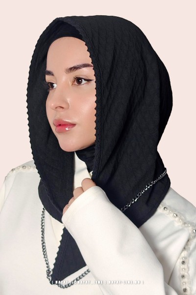 Капюшон ЦЕПОЧКА ромбик шерсть