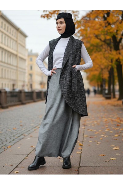 Шаровары УНИКС серый меланж