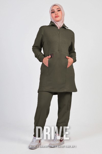 Костюм ДРАЙВ футер хаки