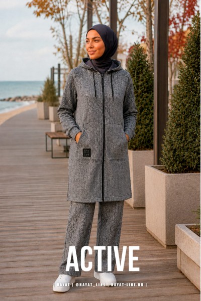 Костюм ACTIVE zip елочка