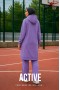 Костюм ACTIVE zip фиолет
