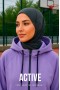 Костюм ACTIVE zip фиолет