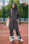 Костюм ACTIVE zip графит