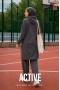 Костюм ACTIVE zip графит