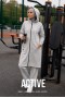 Костюм ACTIVE zip серый