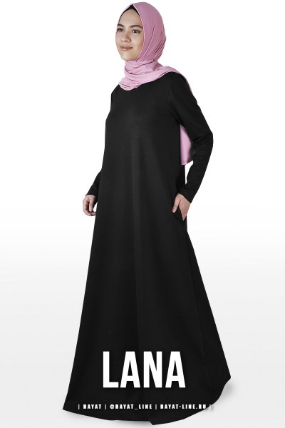 Платье ЛАНА черный