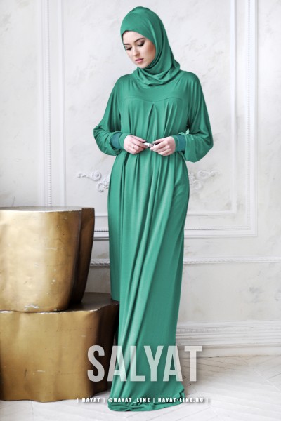 Платье САЛЯТ elegance зеленый