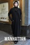 Платье MANHATTAN футер черный
